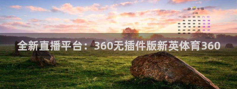 全新直播平台：360无插件版新英体育360